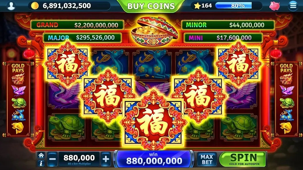 Slots of Vegas (Слоты Вегаса) [МОД Все открыто] APK Android Screenshot 1