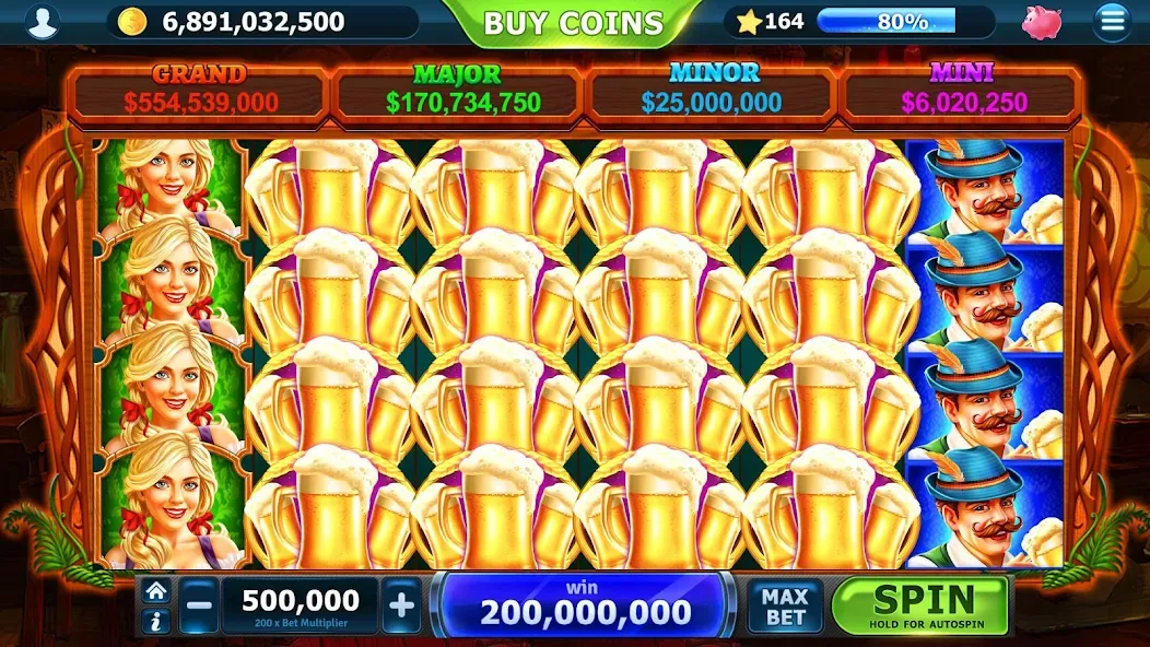 Slots of Vegas (Слоты Вегаса) [МОД Все открыто] APK Android Screenshot 3