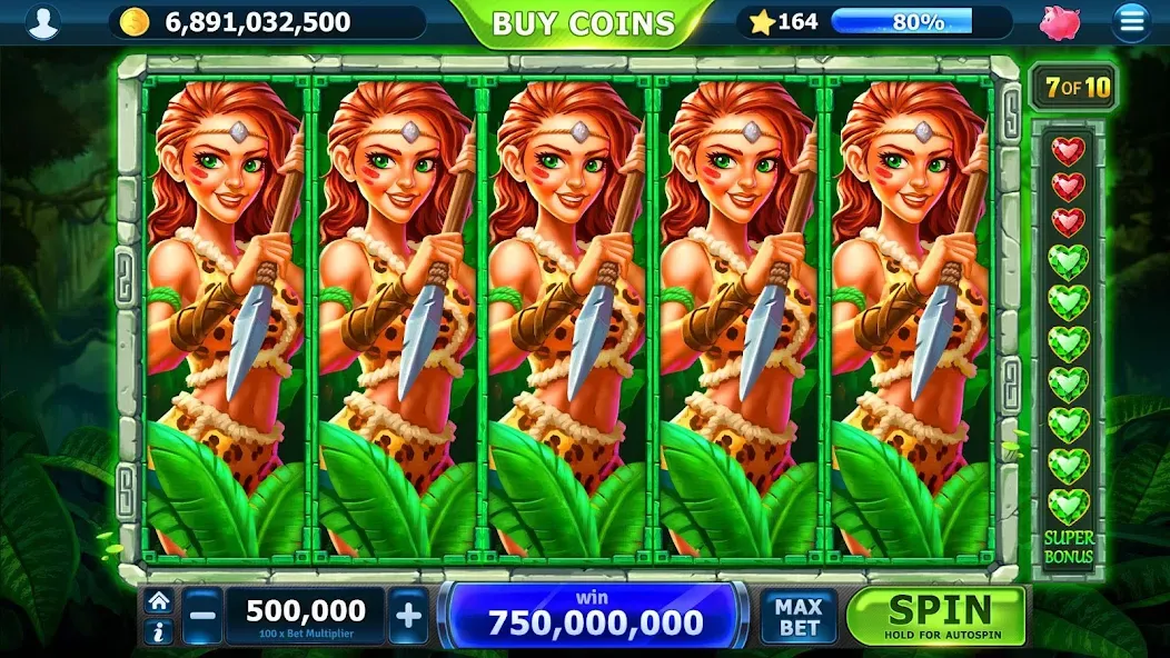 Slots of Vegas (Слоты Вегаса) [МОД Все открыто] APK Android Screenshot 4