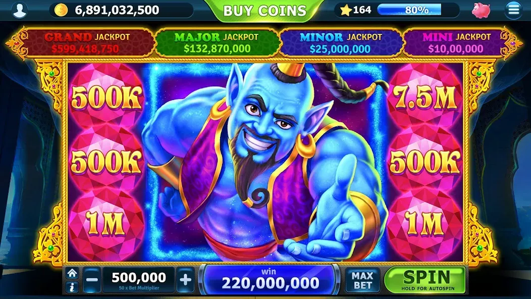 Slots of Vegas (Слоты Вегаса) [МОД Все открыто] APK Android Screenshot 5