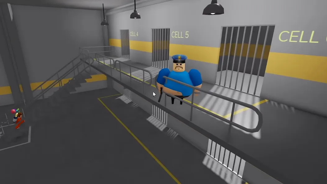 Barry Prison Escape JailBreak (Барри Побег из тюрьмы ) [МОД Меню] APK Android Screenshot 3