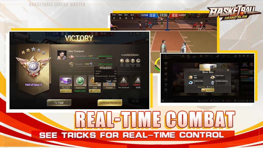 Basketball Grand Slam (Баскетбол Гранд Слэм) [МОД Mega Pack] APK Android Screenshot 3