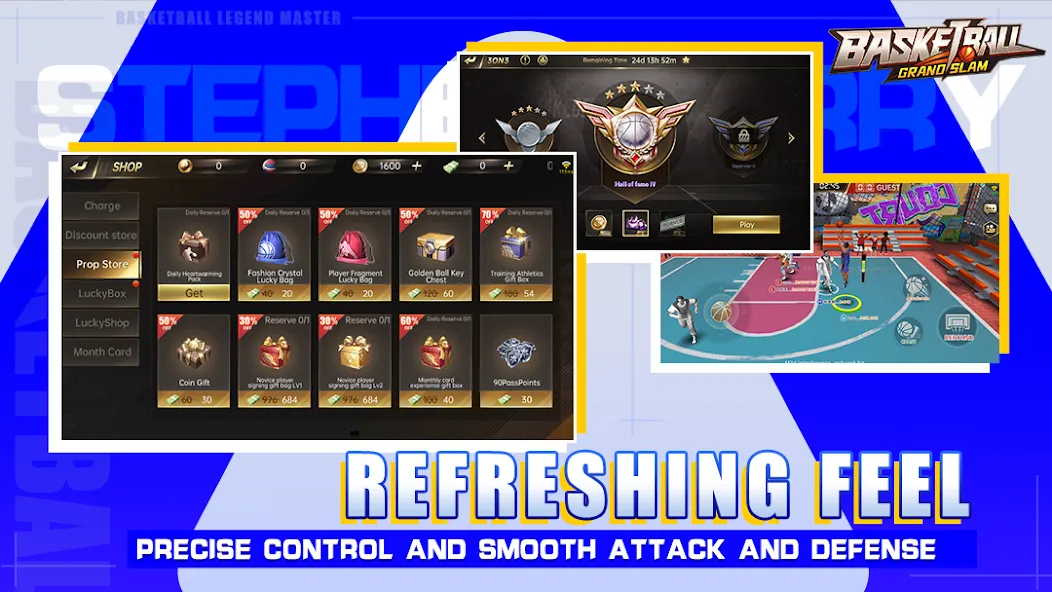 Basketball Grand Slam (Баскетбол Гранд Слэм) [МОД Mega Pack] APK Android Screenshot 5