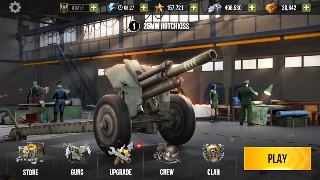 World of Artillery: Cannon War (Ворлд оф Артиллери) [МОД Premium] APK Android Screenshot 4