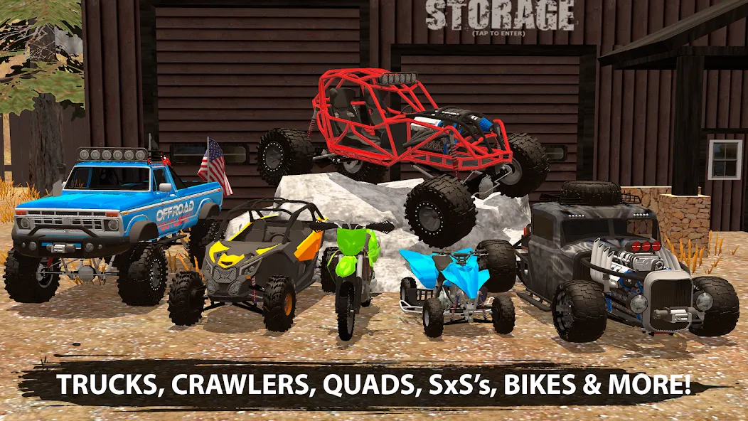 Offroad Outlaws (Оффроуд Аутлоус) [МОД Mega Pack] APK Android Screenshot 1