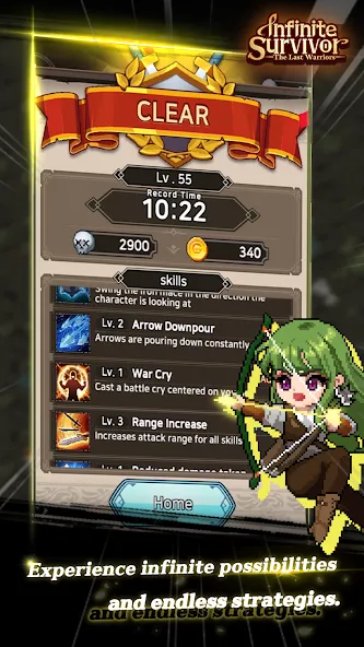 InfiniteSurvival:LastWarriors [МОД Mega Pack] APK Android Screenshot 5