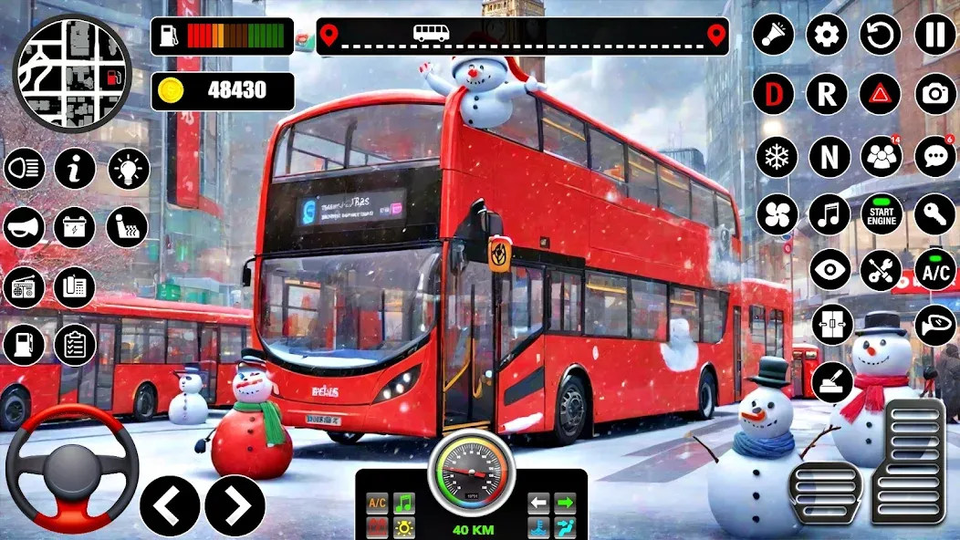 Bus Simulator 3D Bus Games (Городское автобусное симуляторение) [МОД Premium] APK Android Screenshot 1