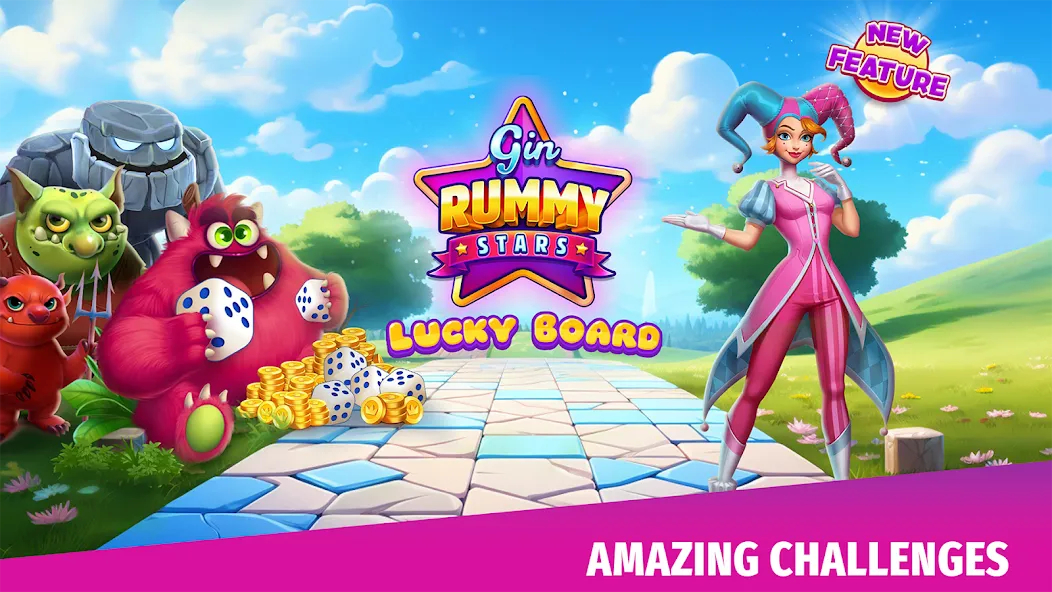 Gin Rummy Stars - Card Game (Джин Рамми Старс) [МОД Много денег] APK Android Screenshot 3