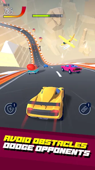 Car Race 3D - Racing Master (С  3D  Гонки на автомобилях 3D) [МОД Меню] APK Android Screenshot 2