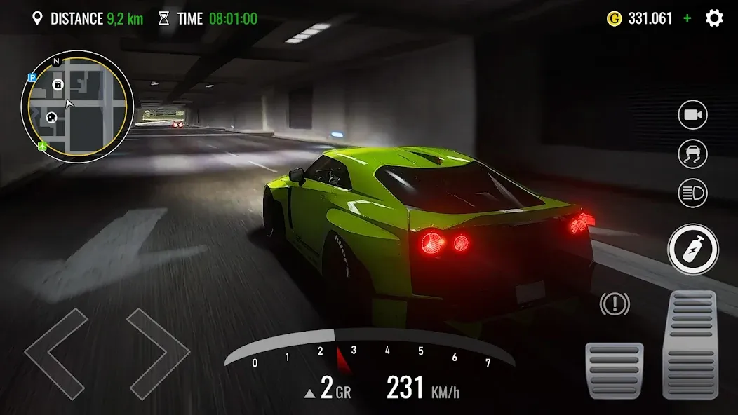 Traffic Driving Car Simulator (Трафик вождения автомобиля симулятор) [МОД Все открыто] APK Android Screenshot 4