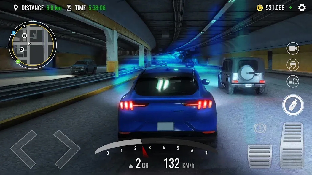 Traffic Driving Car Simulator (Трафик вождения автомобиля симулятор) [МОД Все открыто] APK Android Screenshot 5