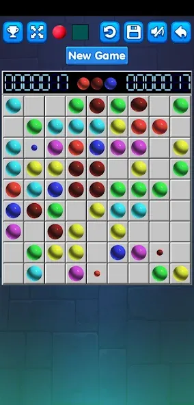 Lines 98 Classic - Color Lines [МОД Unlocked] APK Android Screenshot 3