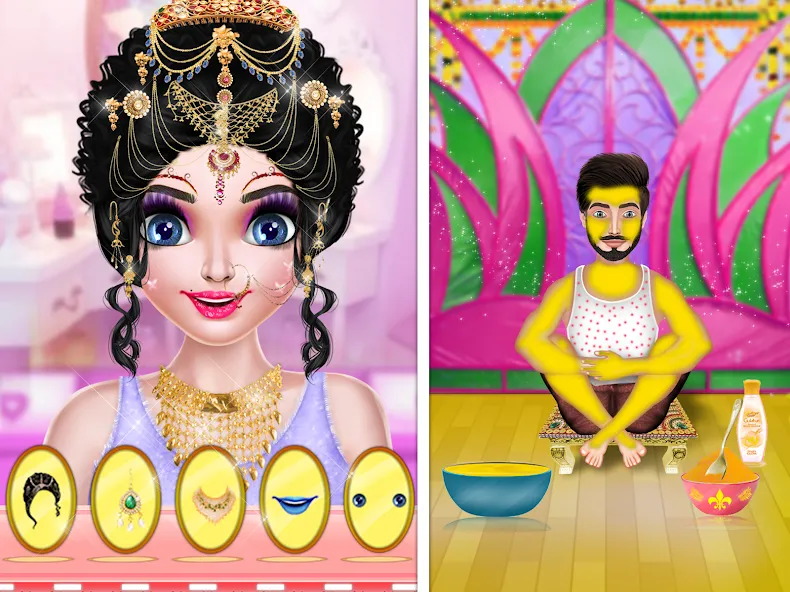 Celebrity Wedding Fashion fun (Селебрити свадебная мода весело) [МОД Premium] APK Android Screenshot 5