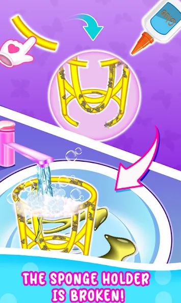 ASMR Makeup Kit-Cleaning Games (АСМР набор для макияжа) [МОД Бесконечные монеты] APK Android Screenshot 4