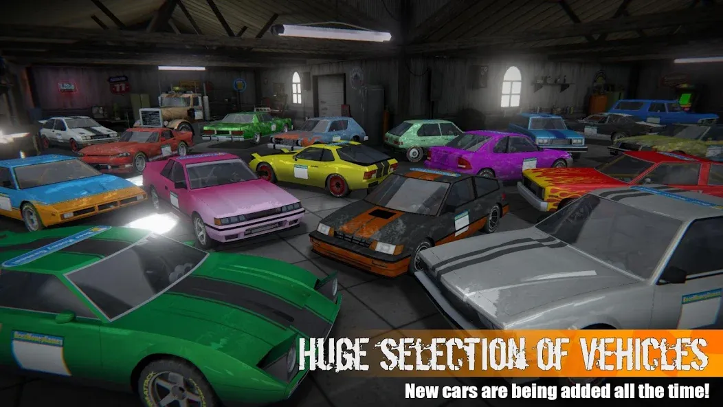 Demolition Derby 3 (Демолиция Дерби 3) [МОД Бесконечные монеты] APK Android Screenshot 4