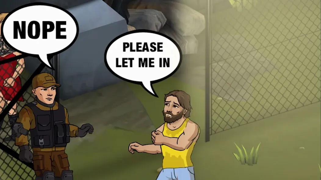 Zero City: Bunker & apocalypse (Зиро Сити) [МОД Mega Pack] APK Android Screenshot 1