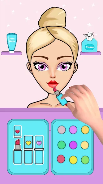 DIY Paper Princess Doll Games (Ди пейпер принцесс кьют доллс) [МОД Меню] APK Android Screenshot 3