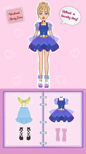 DIY Paper Princess Doll Games (Ди пейпер принцесс кьют доллс) [МОД Меню] APK Android Screenshot 4