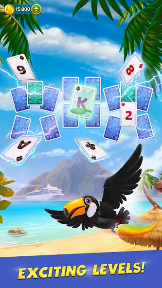 Solitaire Cruise: Card Games (Солитер Круиз) [МОД Меню] APK Android Screenshot 4