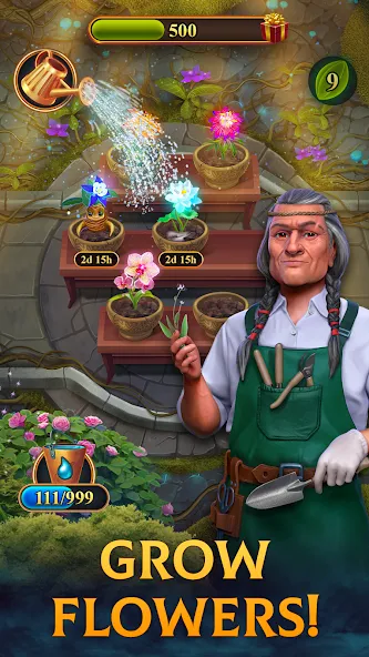 Clockmaker: Jewel Match 3 Game [МОД Бесконечные монеты] APK Android Screenshot 2