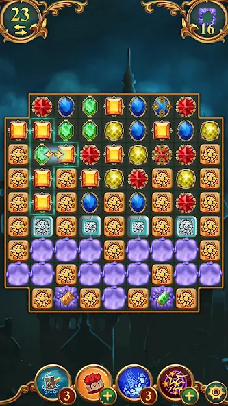 Clockmaker: Jewel Match 3 Game [МОД Бесконечные монеты] APK Android Screenshot 5