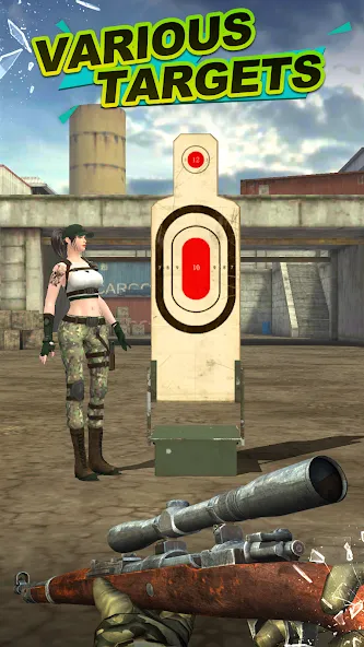 Gun Shooting Range [МОД Меню] APK Android Screenshot 4