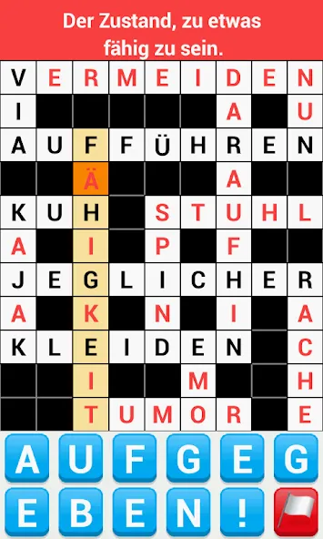 Kreuzworträtsel Deutsch [МОД Unlocked] APK Android Screenshot 2