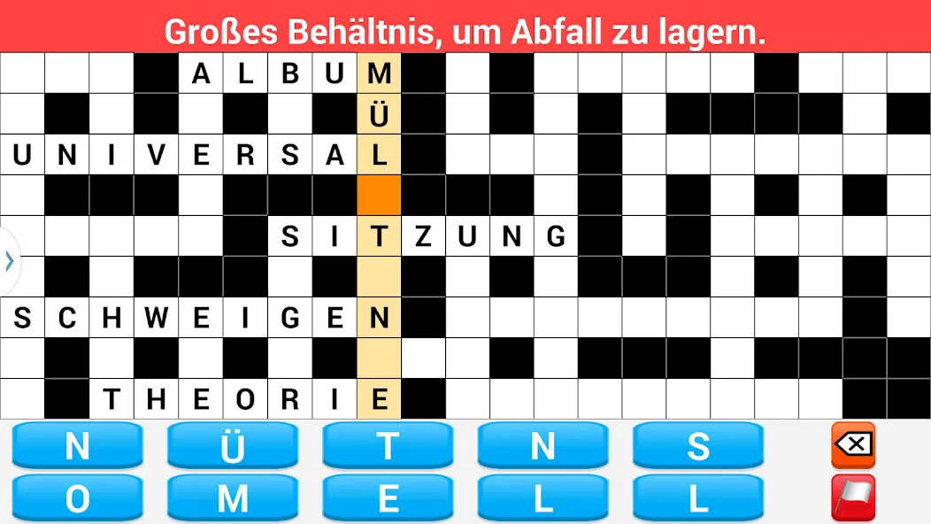 Kreuzworträtsel Deutsch [МОД Unlocked] APK Android Screenshot 5