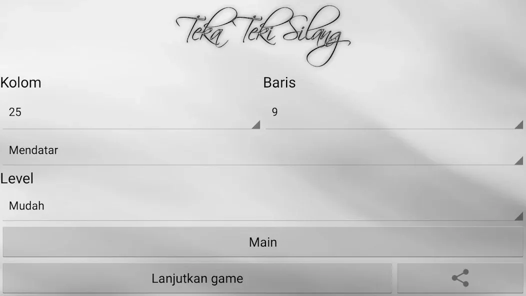 Teka Teki Silang (Тека Теки Силанг) [МОД Все открыто] APK Android Screenshot 4