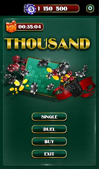 Thousand Dice [МОД Unlocked] APK Android Screenshot 1