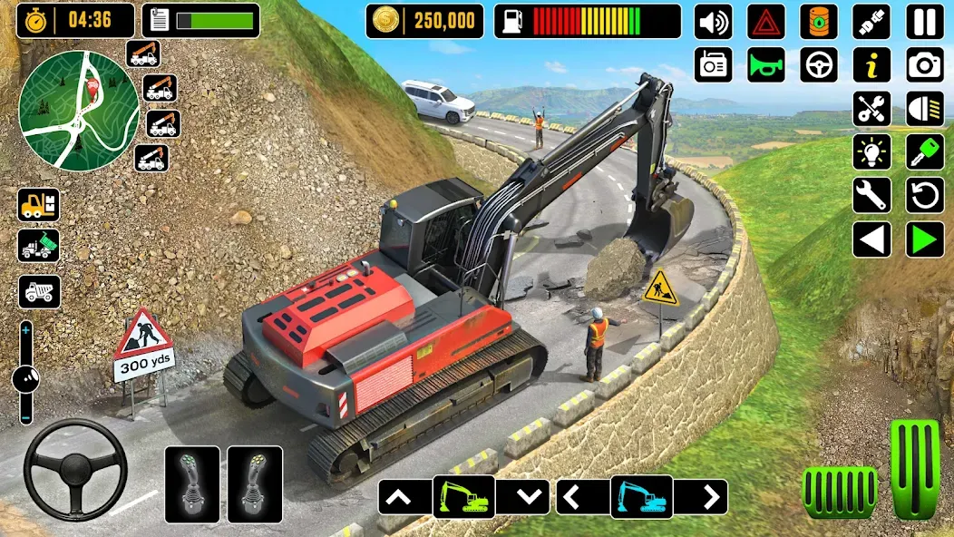 City Road Construction Games (Сити Роад Конструкшн Геймс) [МОД Все открыто] APK Android Screenshot 1