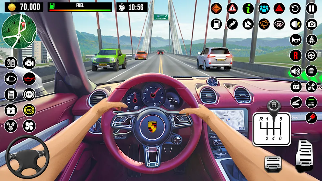 City Driving School Car Games [МОД Много денег] APK Android Screenshot 4