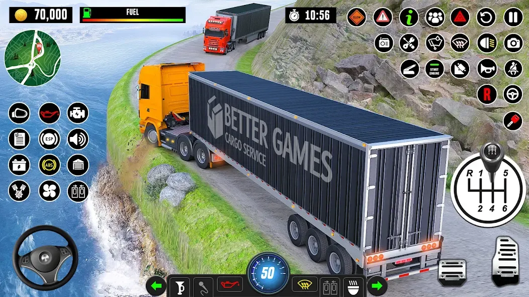 Truck Games - Driving School [МОД Mega Pack] APK Android Screenshot 2
