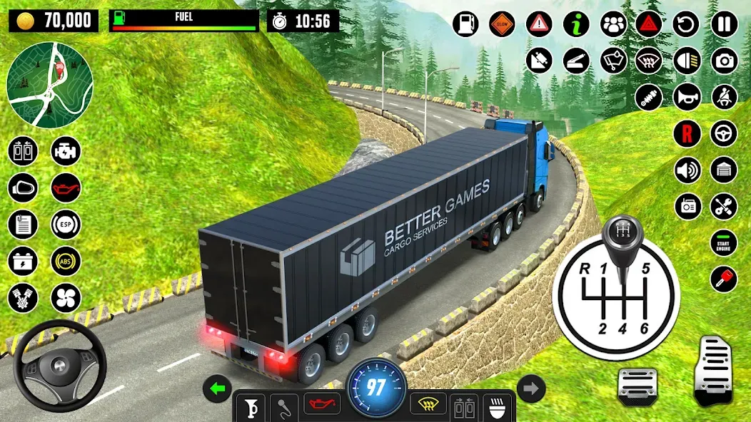 Truck Games - Driving School [МОД Mega Pack] APK Android Screenshot 3