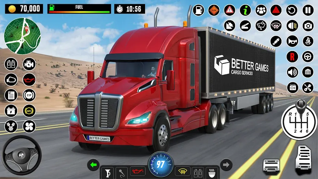 Truck Games - Driving School [МОД Mega Pack] APK Android Screenshot 5