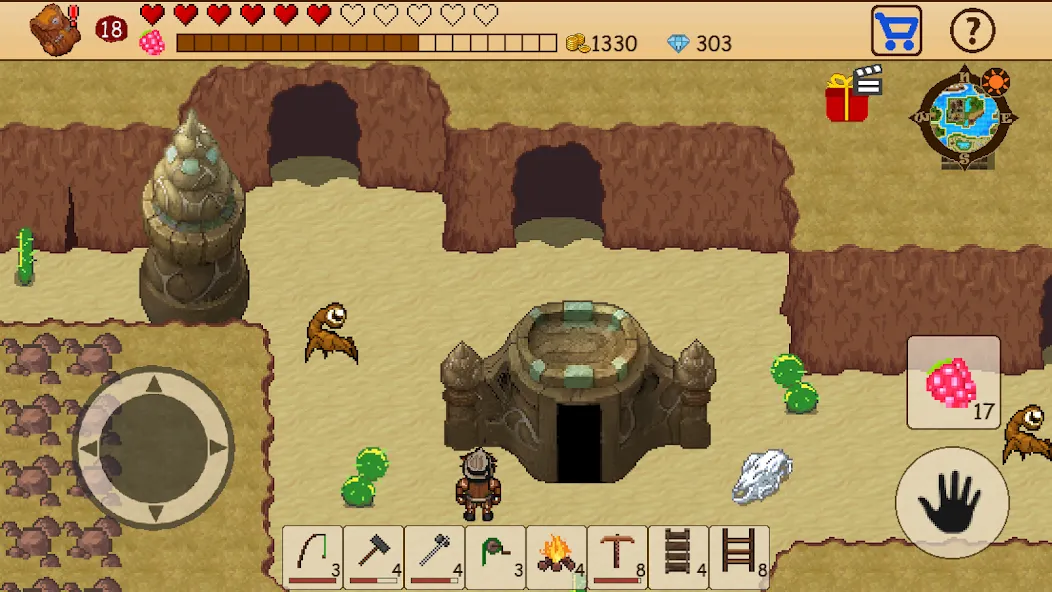 Survival RPG: Open World Pixel (Сурвайвл РПГ) [МОД Бесконечные монеты] APK Android Screenshot 2