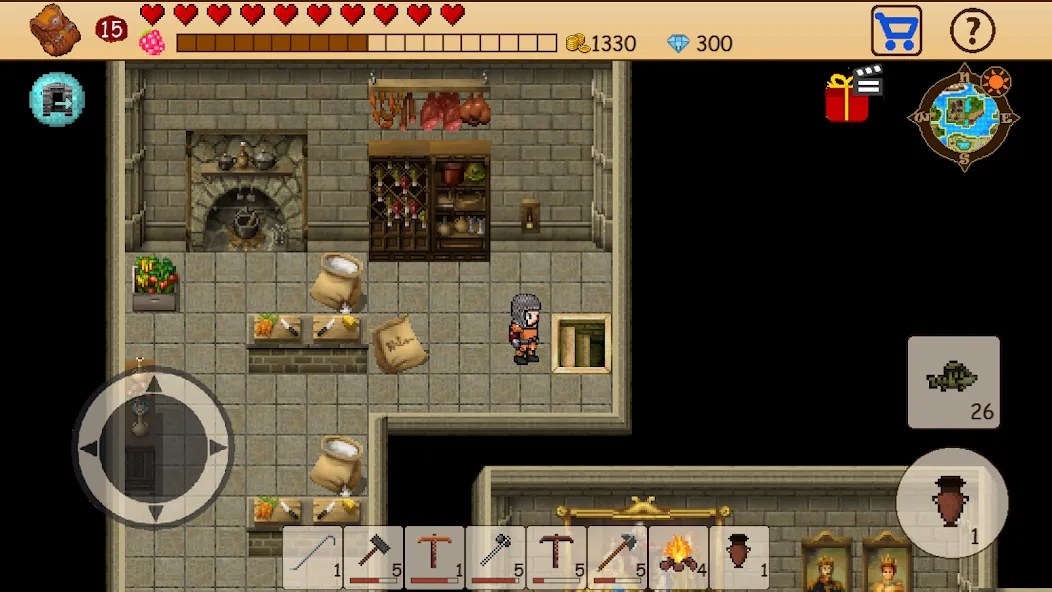 Survival RPG: Open World Pixel (Сурвайвл РПГ) [МОД Бесконечные монеты] APK Android Screenshot 4