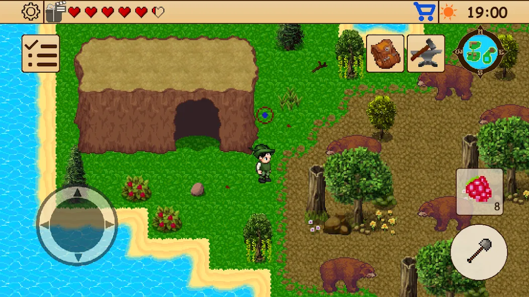 Survival RPG 1: Island Escape (Сурвивал РПГ 1) [МОД Premium] APK Android Screenshot 5