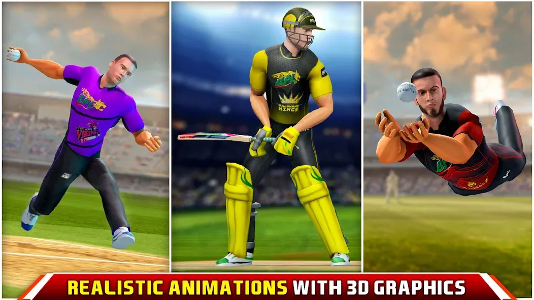 Bangladesh Cricket T20 Game (Бангладеш Крикет Лиг) [МОД Mega Pack] APK Android Screenshot 2