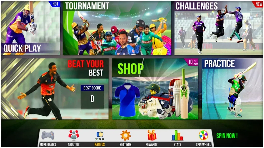Bangladesh Cricket T20 Game (Бангладеш Крикет Лиг) [МОД Mega Pack] APK Android Screenshot 4