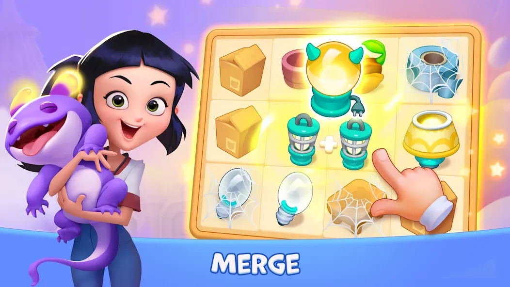 Lucy’s Ville: Fabulous Merge [МОД Все открыто] APK Android Screenshot 2