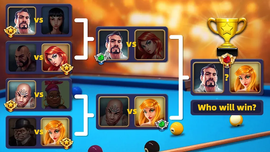 8 Pool Clash (Пул Клаш) [МОД Mega Pack] APK Android Screenshot 4