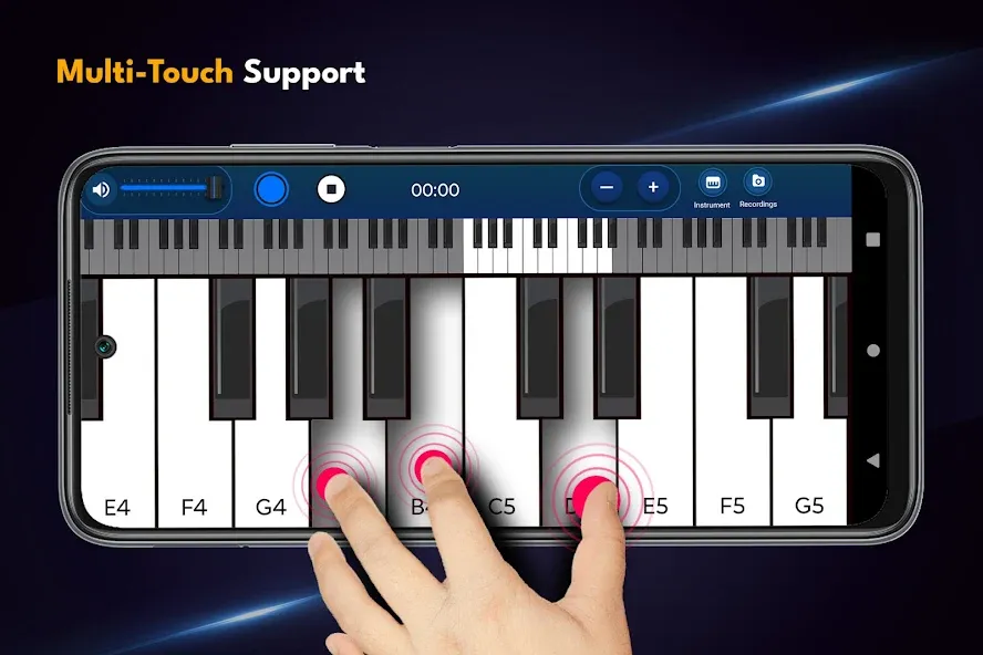 Real Piano Keyboard [МОД Premium] APK Android Screenshot 2