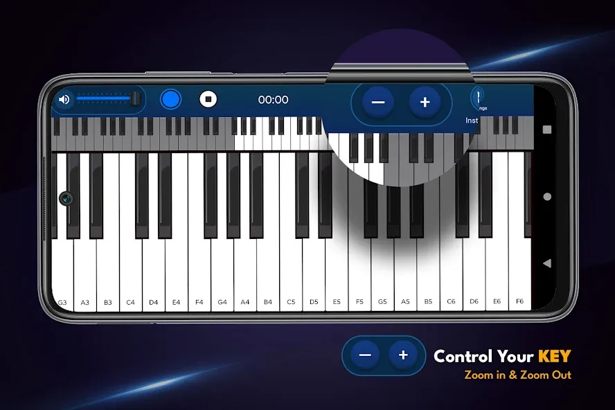 Real Piano Keyboard [МОД Premium] APK Android Screenshot 4