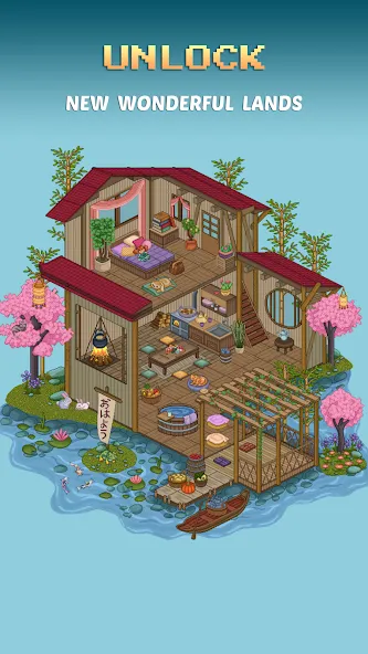 Pixel Art - Color House (Пиксель) [МОД Много денег] APK Android Screenshot 1