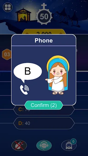 Daily Bible Trivia: Quiz Games [МОД Бесконечные монеты] APK Android Screenshot 5