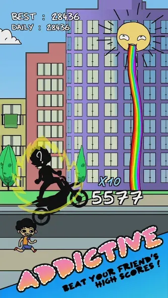 Summer Wheelie (Саммер Уили) [МОД Бесконечные монеты] APK Android Screenshot 1
