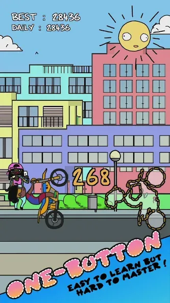 Summer Wheelie (Саммер Уили) [МОД Бесконечные монеты] APK Android Screenshot 4