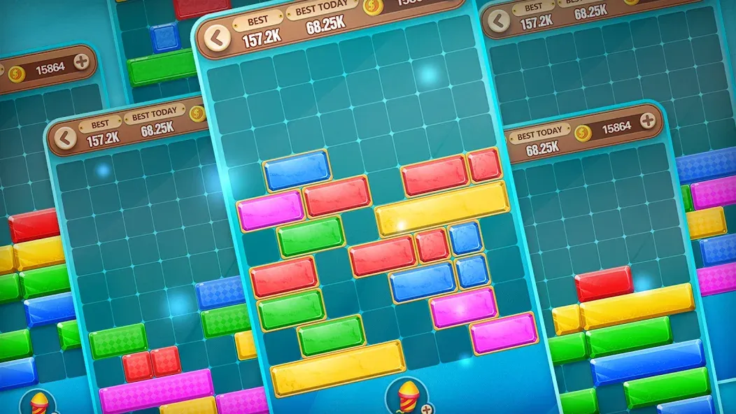 Block Crush - Puzzle Game [МОД Mega Pack] APK Android Screenshot 3