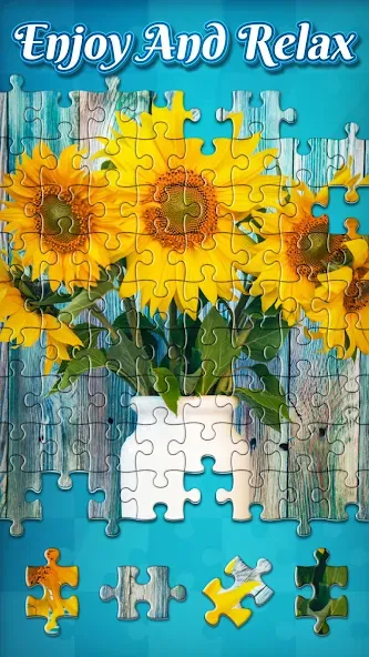 Jigsaw Puzzles [МОД Mega Pack] APK Android Screenshot 2